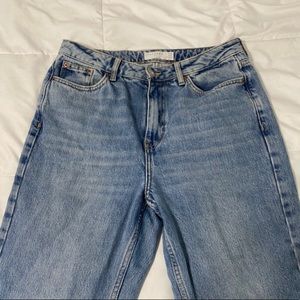 TopShop High Waist Mom Jeans Size 30